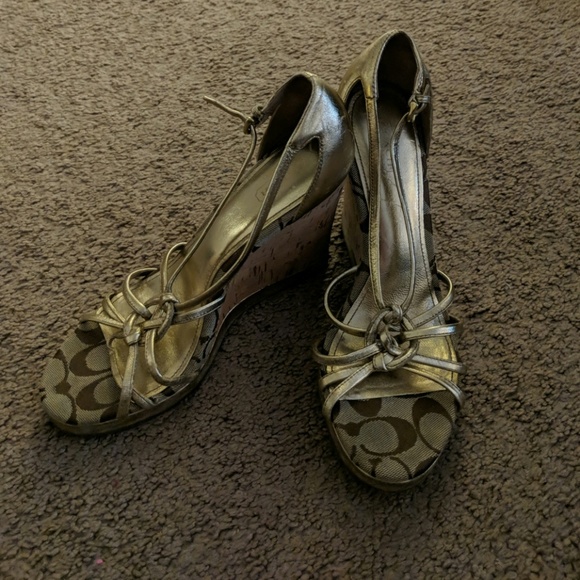 COACH wedges - Picture 1 of 5